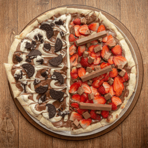 PIZZA DOCE METADE / METADE