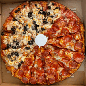 PIZZA METADE / METADE